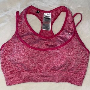 Gymshark - vital rise sports bra - pink marl💖